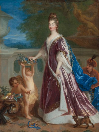 Ritratto di Louise Bénédicte de Bourbon-Condé, Duchessa del Maine da Jean François de Troy